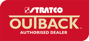 Stratco patios Bundaberg dealer logo