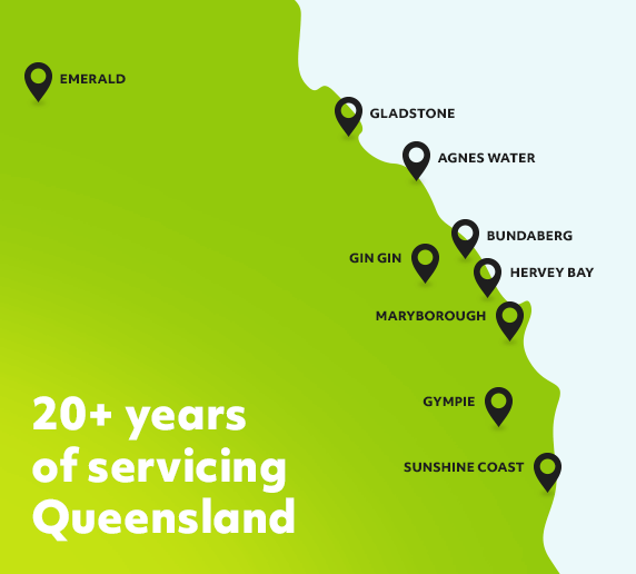 20+ years of servicing Queensland