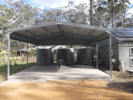 Example 1 of Gable Double Carport