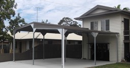 Cover your car with a car-shielding steel carport feature image