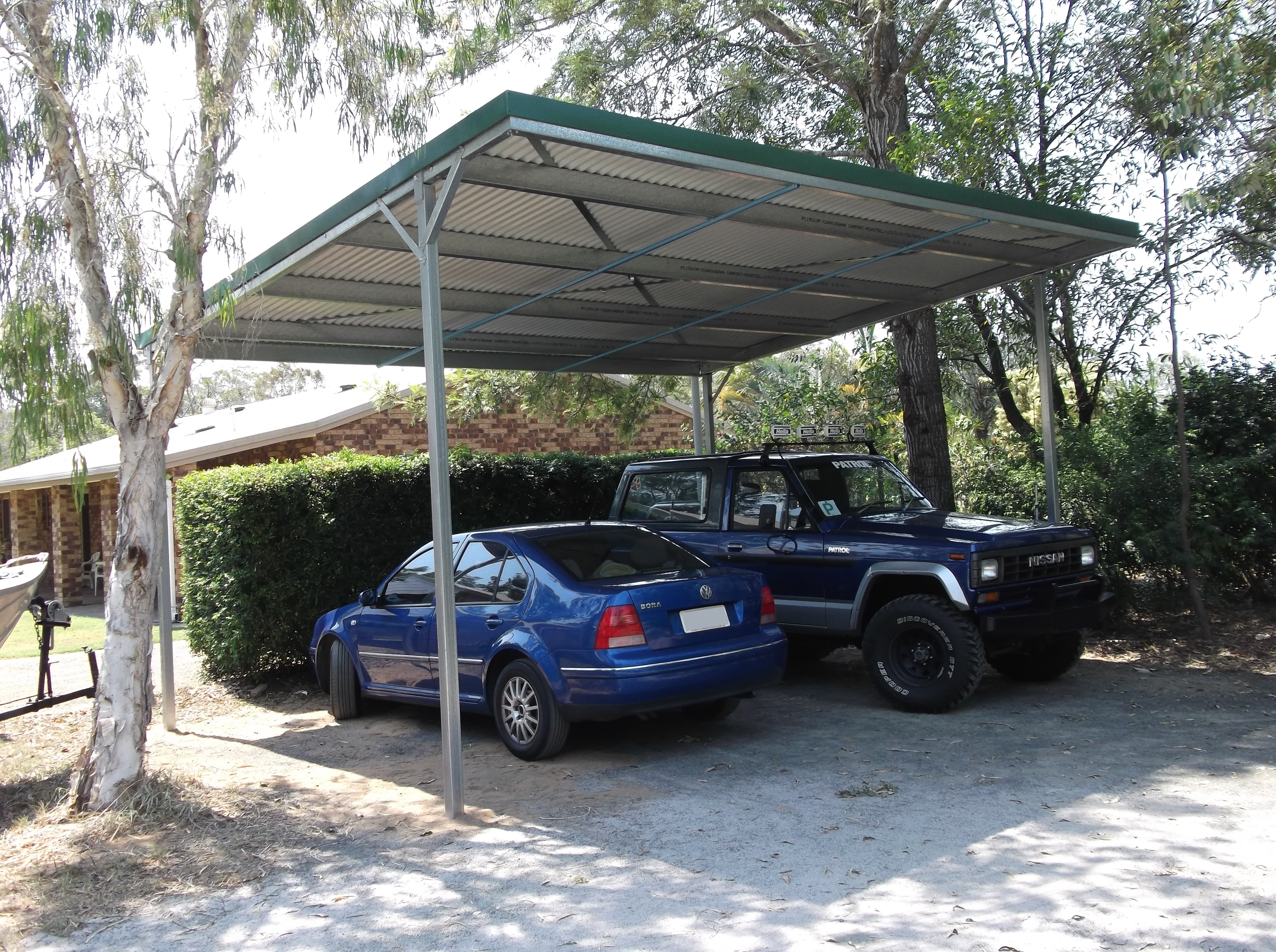 Protect your vehicle with a Double Carport