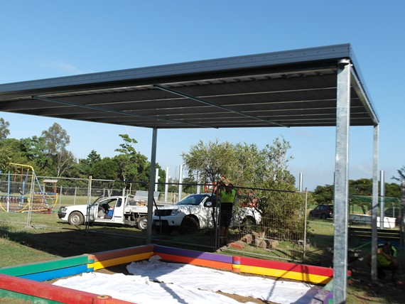 Example 1 of Carport for Sand Pit