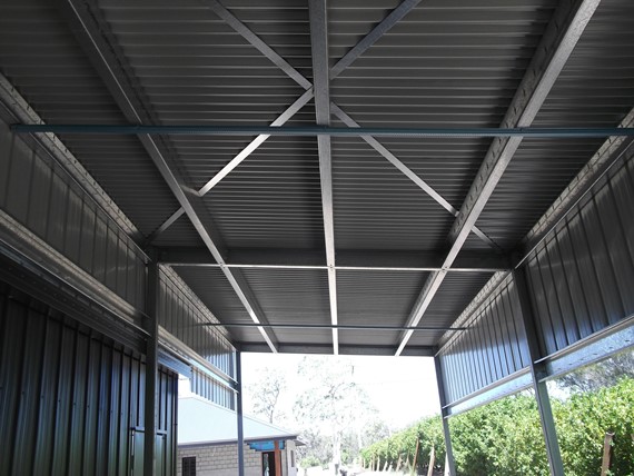 Example 2 of Carport with Sides