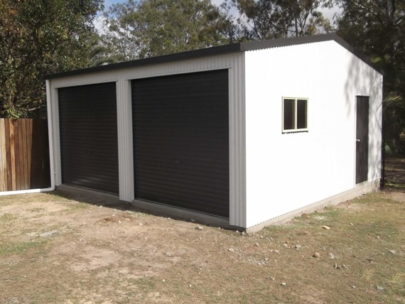 Example 1 of Double Garage with twin Roller doors
