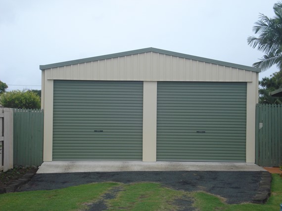 Example 2 of Double Garage with twin Roller doors