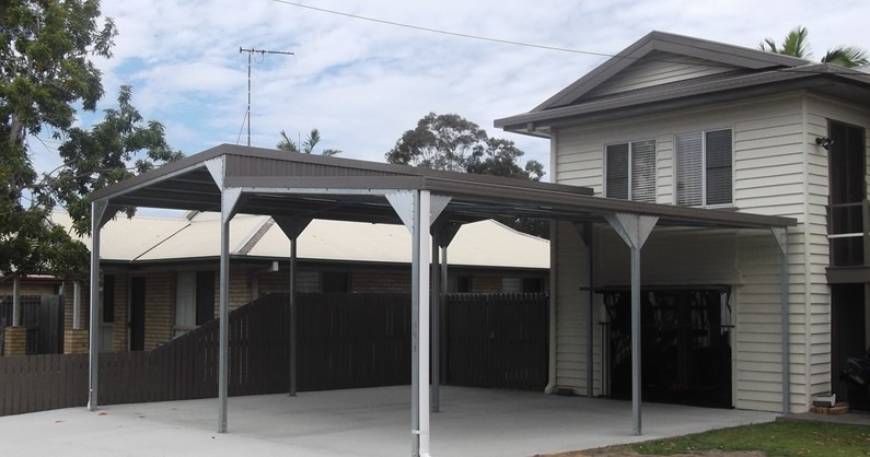 Cover your car with a car-shielding steel carport feature image